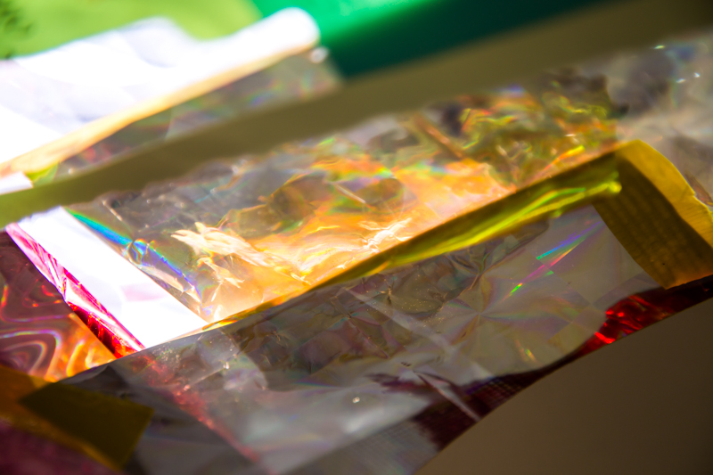 Alternating Current Gallery Window experimental installation - detail