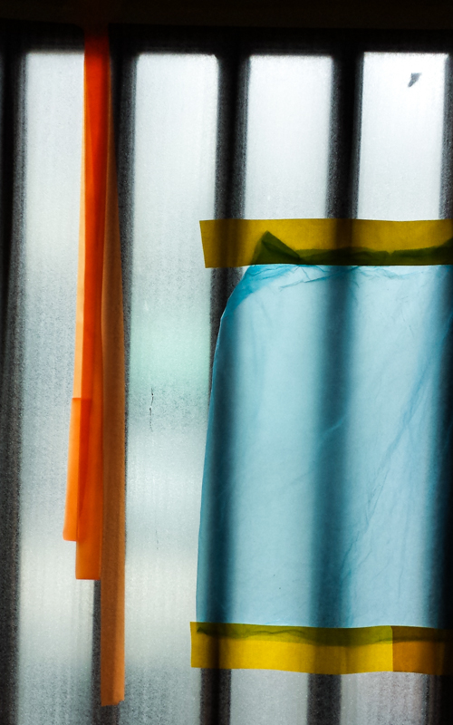 Alternating Current Gallery Window experimental installation - detail